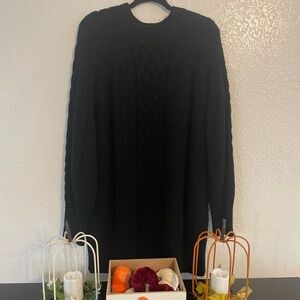 Like new black sweater dress